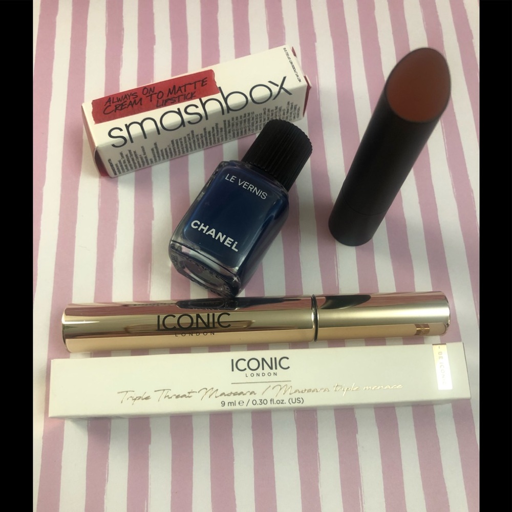 Chanel Beauty Bundle Chanel Nail Colour #624/Smashbox Lipstick & Iconic Mascara